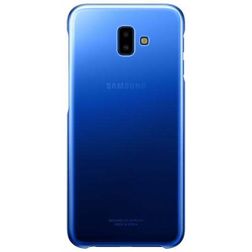 Samsung Gradation Clear Cover Blue pro Galaxy J6+ (EU Blister)